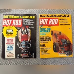 SET OF 2 HOT ROD MAGAZINES JULY & NOV 1971